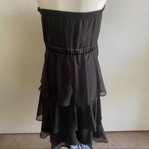 Black Layered Dress - Picture 2 of 2